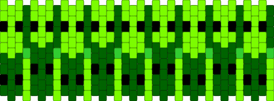 Just a silly little cuff - green,alien,cuff,monster,rave,bright,cotdmemphisdesign