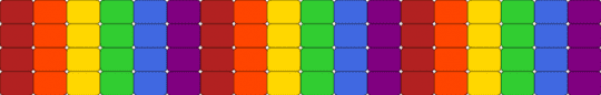 Rainbow ladder - red,orange,yellow,green,blue,purple,rainbow,ladder