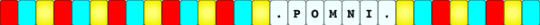 TADC pomni bracelets - light blue,yellow