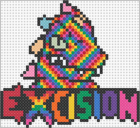 Rugrats Excision - black, blue, colorful, pink, yellow