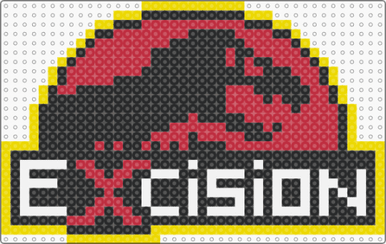 Excision Jurassic - black, red, yellow