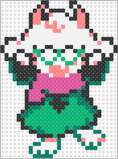 Ralsei Ear Flap - teal,green,deltarune,kris,susie,noelle,berdly,undertale,ralsei,sans