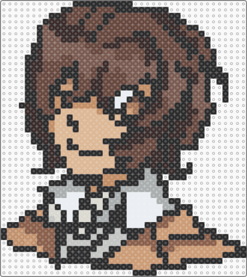 Osamu Dazai Bust - Bungo Stray Dogs - beige,brown,dazai,dazai bsd,bsd,bungo stray dogs,anime,osamu dazai,soukoku