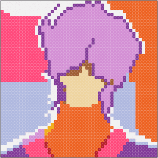 Mystery - orange,pink