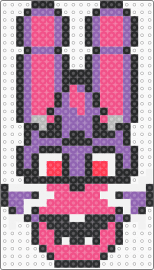 Glamrock bonnie head - pink