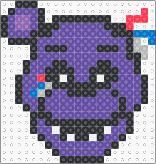 Mr hippo - black,purple