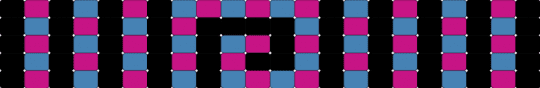 The Now Now spiral ladder cuff !! - blue, pink