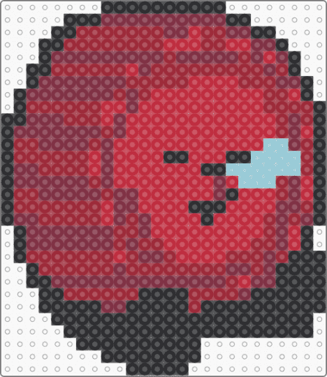 K. Round Sleeping (Deltarune) - red,k round,deltarune,deltarune chapter 1,deltarune chapter 4,kris,ralsei,susie