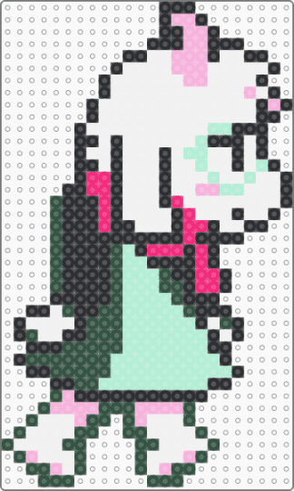 Ralsei Dance - gray,light blue,deltarune,ralsei,kris,susie,dance