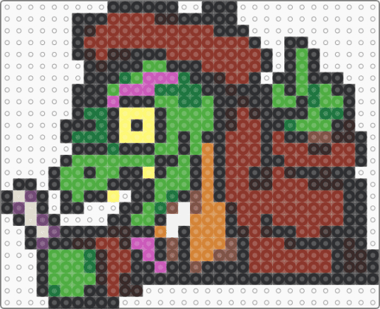 Gerson Desk - black,brown,green,red,deltarune,undertale,gerson,hammer of justice,kris,ralsei,susie,deltarune chapter 4