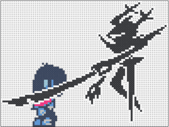 Knighted Kris (Deltarune Ch. 3) - black,white,purple,deltarune,undertale,roaring knight,kris,ralsei,susie,deltarune chapter 3