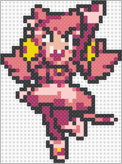 Pink Bomb Attack (Deltarune) - deltarune, deltarune chapter 5, kris, mad dummy, mad mew mew, pink, ralsei, red, susie
