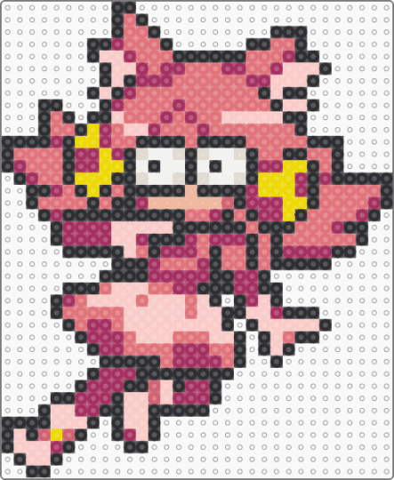 Pink Shocked Pose (Deltarune) - beige, deltarune, deltarune chapter 5, kris, mad dummy, mad mew mew, pink, ralsei, red, susie