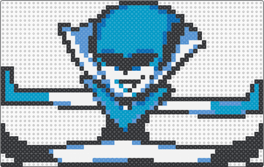 Queen Hiding (Deltarune) - light blue,deltarune,undertale,queen,deltarune chapter 2,kris,susie,ralsei
