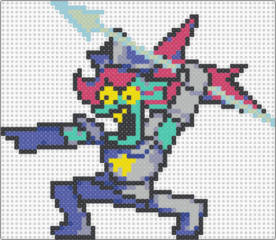 Undyne (Deltarune Ch. 3) - beige,pink,purple,undyne,deltarune,undertale,deltarune chapter 3,roaring knight,kris,ralsei,susie