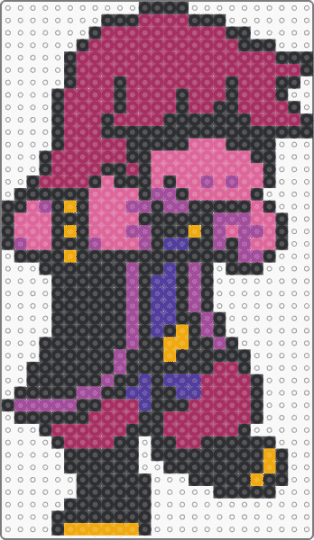 Susie Dance - pink,deltarune,susie,kris,ralsei,dance,undertale