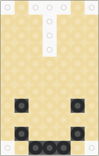 Yellow intern - animal hospital - beige