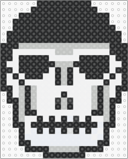 REAPER MASK WHITE - reaper,dj,edm,music,black,white,beige,dnb,mask,drum and bass