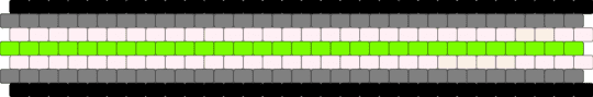 agender cuff!! - green,gray,pride,agender,lgbtq,cuff