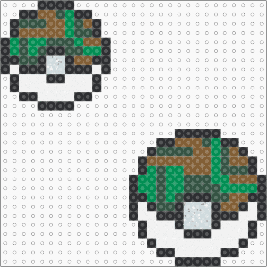 Pokémon: Safari Ball - tan,gray,pokemon,pokeball,safari ball