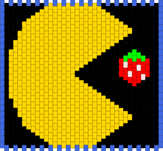 Pac-Man Bag Side 2 - yellow,pacman,80s,retro,arcade,pac man
