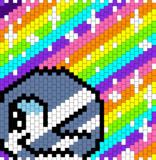 Nickel!’ - purple,pink,light blue,blue