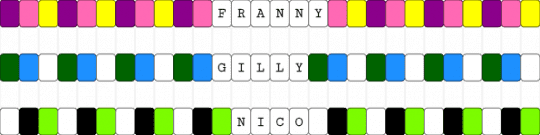 GFN matching singles! - pink,green,gfn,get fatter now,gilly,franny,nico,singles,matching,matching singles