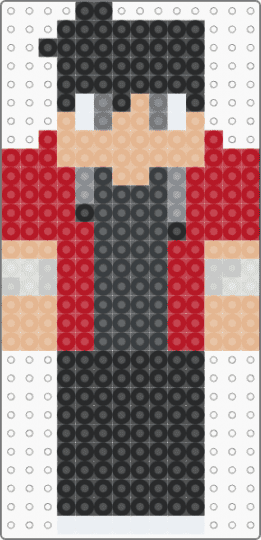 Mine Craft Arron - black,beige,red,aaron,minecraft,youtube
