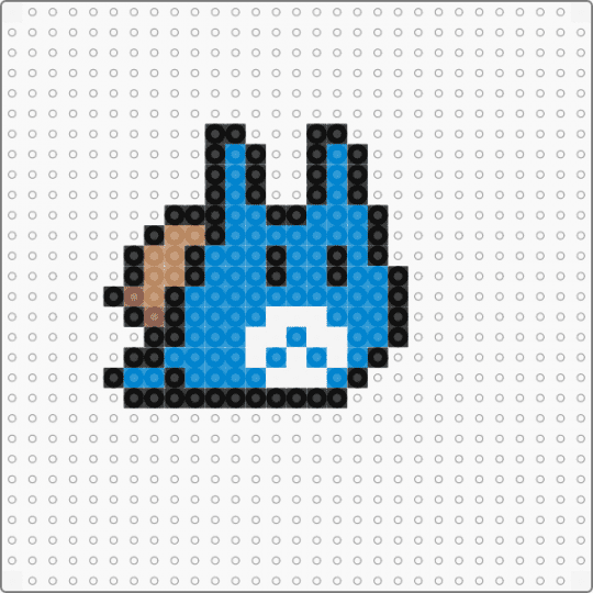 Chibi Totoro 3 - blue