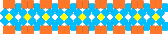 Fazwatch Cuff Base - orange,light blue,fnaf,fazwatch,cuff,x base,freddy fazbear,security breach