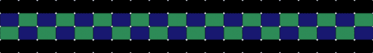 FNAF 2 Tiles Cuff (Small) - green,purple,fnaf,fnaf 2,ladder cuff,cuff,black,blue