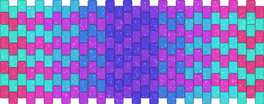 wippppp - cotdgradient, light blue, pink, purple