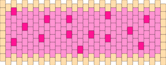 Nyan cat cuff - poptart,beige,pink