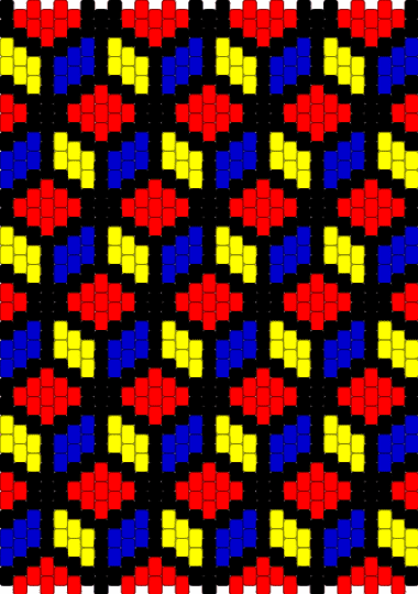 Optical illusion blocks - red,optical illusion,trippy,blocks,cubes