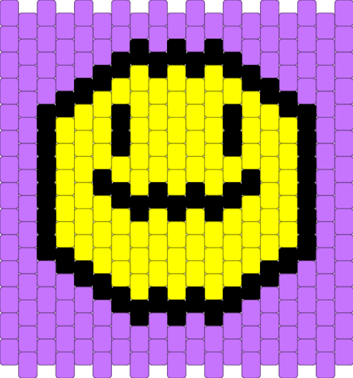 Smiley panel - yellow,pink,smile,smily face,smiley face,mental health,derpy