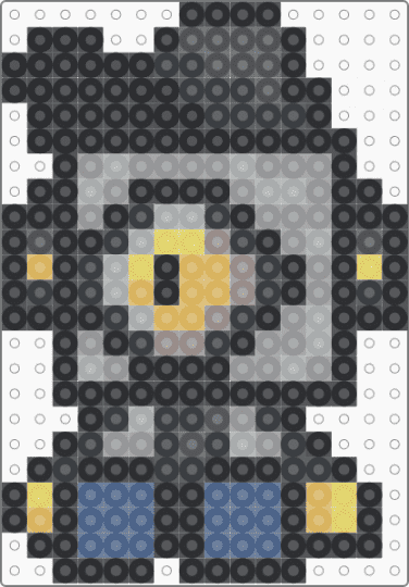 Sweet Plush - black,gray,sweet,plush,plushie,deltarune,undertale,sweet capn cakes,robot