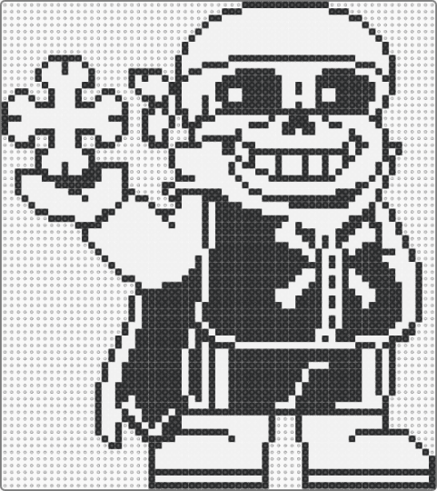 TS!Underswap Sans - black,white,underswap,sans,undertale,au