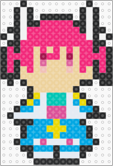 kana sakuragi - pink,light blue,beige