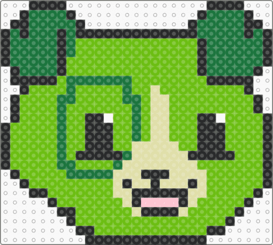 my pal scout leapfrog pattern (2009 version) - green