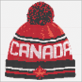 Canada Toque - canada,hat,toque,winter,fashion,maple leaf,tribute,emblem,red