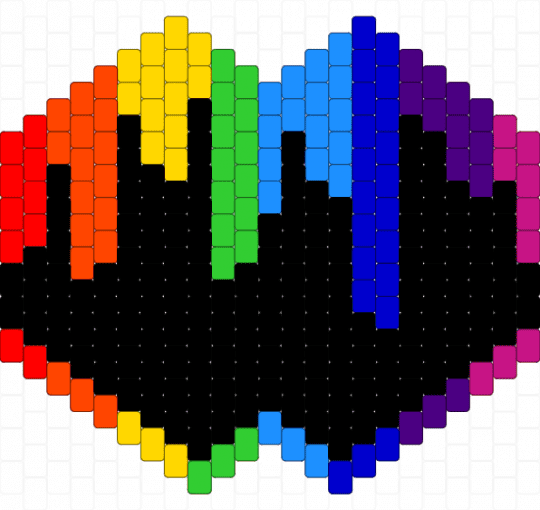 Rainbow Drip Mask - black,red,purple,rainbow,drip,mask,paint,colorful