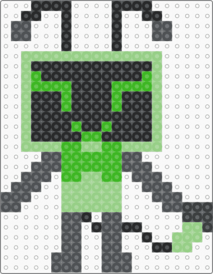 Vee (Dandy's World) - teal,gray,vee,roblox,dandysworld,dandy,tv