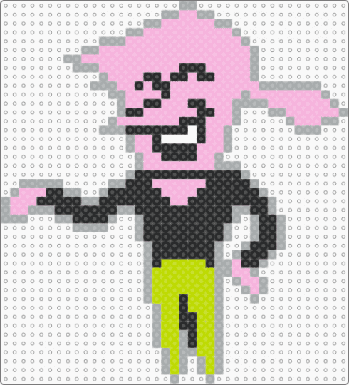Pink Addison (Deltarune) - gray,pink,deltarune,pinkaddison,deltarunechapter2,deltarunenpcs