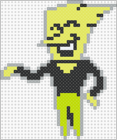 Yellow Addison (Deltarune) - gray,yellow,deltarune,yellowaddison,deltarunechapter2,deltarunenpcs