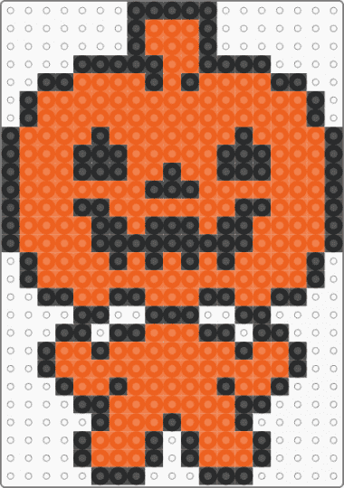 Jackenstein minion - black,orange,deltarune