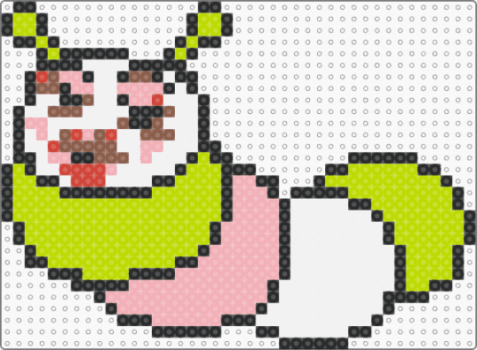 Caked up Worm - beige, deltarune, deltarune chapter 5, green, worm
