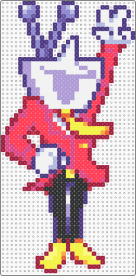 Tenna! other ver - purple,red,pink,deltarune,tenna