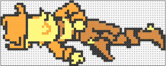 Yellow laying down - cowboy, deltarune, deltarune chapter 5, orange, yellow, yellow deltarune