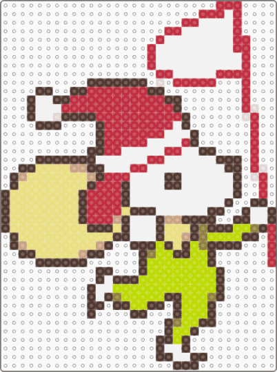 The Holiday('s) treat catcher - brown, deltarune, holiday, noelle, red, yellow