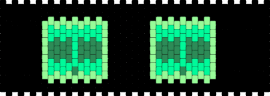Minecraft slime - black,teal,minecraft